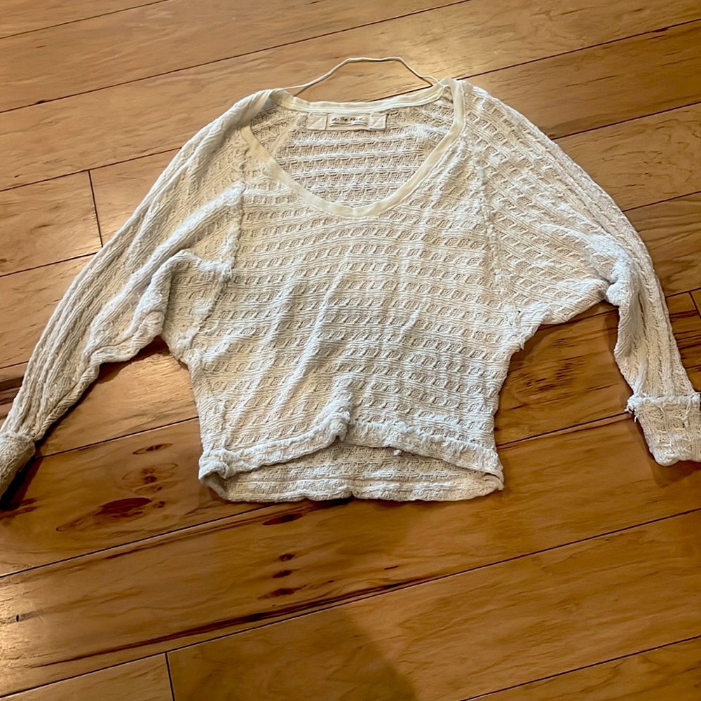 We The Free Sweater in cream!